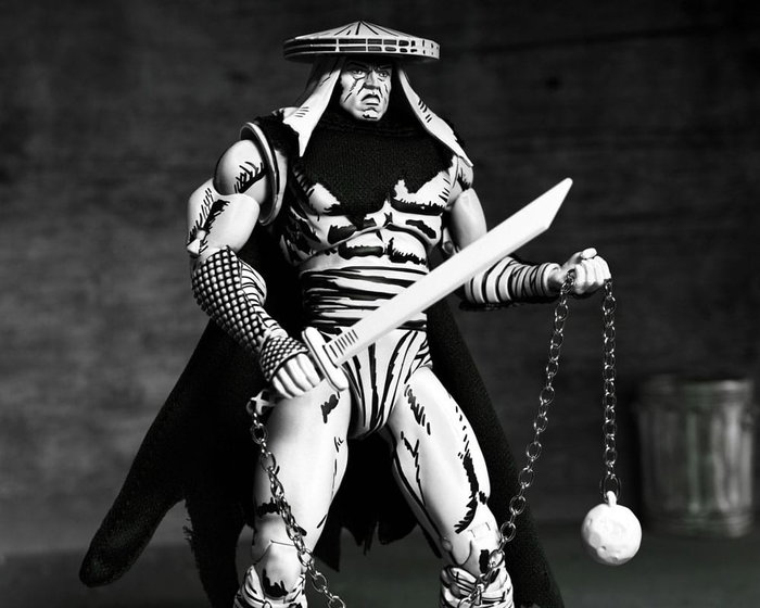 Teenage Mutant Ninja Turtles Figura Foot Assassin Black and White 18 cm Teenage Mutant Ninja Turtles Figura Foot Assassin Black and White 18 cm