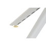 DKD Home Decor Mesa de Metal y Polipropileno Reciclado Gris 80x80x75