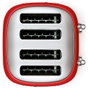 Smeg TSF03RDEU Tostadora Rojo 4 Rebanadas 50's Style 2000W