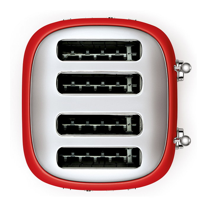 Smeg TSF03RDEU Tostadora Rojo 4 Rebanadas 50's Style 2000W Smeg TSF03RDEU Tostadora Rojo 4 Rebanadas 50's Style 2000W