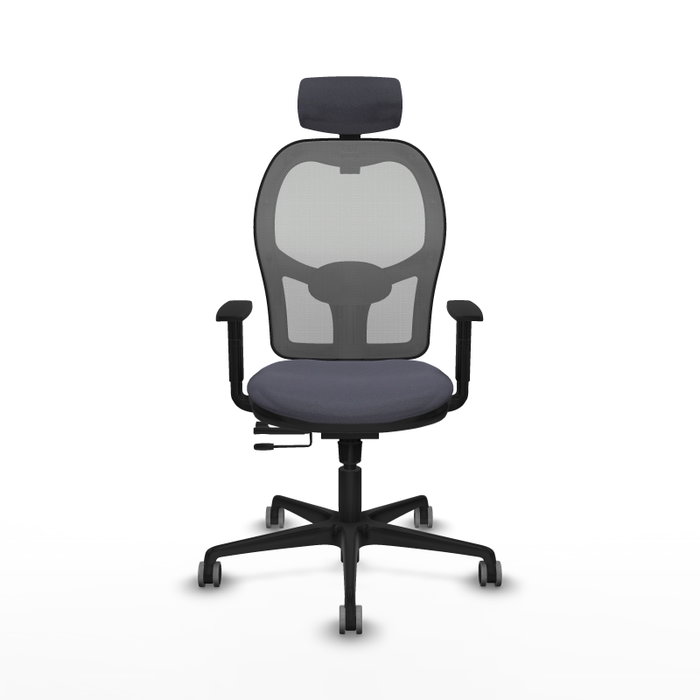 PIQUERAS Y CRESPO Silla de oficina Jorquera con mecanismo Sincro/Traslack Gris PIQUERAS Y CRESPO Silla de oficina Jorquera con mecanismo Sincro/Traslack Gris