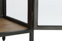 DKD Home Decor Mueble TV Madera y Metal Natural 137x40x55 cm
