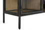 DKD Home Decor Mueble TV Madera y Metal Natural 137x40x55 cm