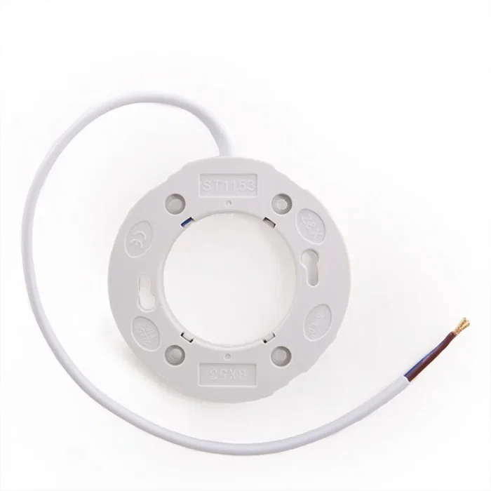 Portalámparas Cerámico GX53 Cable 300mm 180°C