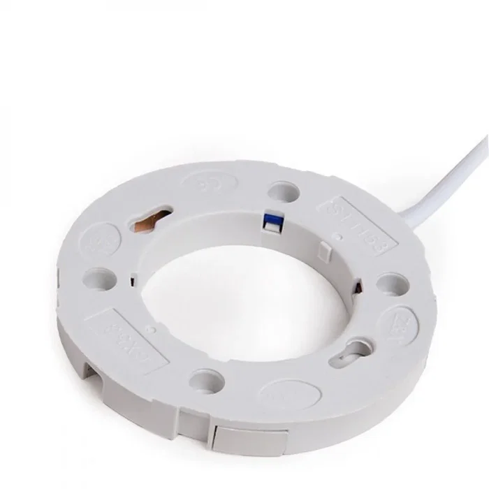 Portalámparas Cerámico GX53 Cable 300mm 180°C Portalámparas Cerámico GX53 Cable 300mm 180°C