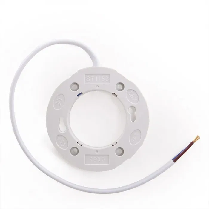 Portalámparas Cerámico GX53 Cable 300mm 180°C