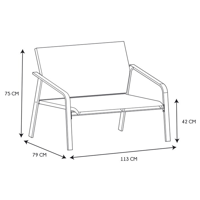 Home Deco Factory Naxos Conjunto Jardín de 4 Piezas con Mesa de Vidrio y Sillas de Hierro Home Deco Factory Naxos Conjunto Jardín de 4 Piezas con Mesa de Vidrio y Sillas de Hierro