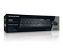 Conceptronic ORAZIO01DE Teclado QWERTZ Alemán y Ratón RF Inalámbrico Negro