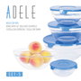 La Mediterranea Set de 5 Boles con Tapa Azul Adele
