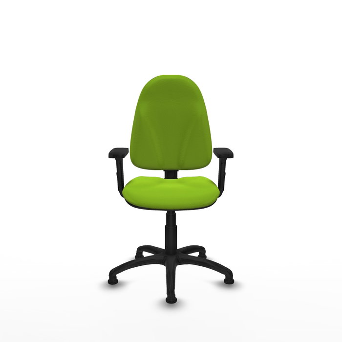 PIQUERAS Y CRESPO Silla de oficina Algarra Pistacho con brazos 2D PIQUERAS Y CRESPO Silla de oficina Algarra Pistacho con brazos 2D