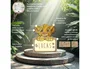 Wondee Lámpara de noche Simba personalizable de madera