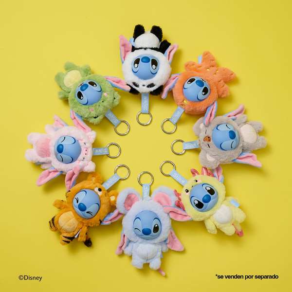 Smoby YuYus Stitch - Peluche de 12 cm en poliéster y vinilo