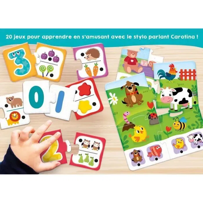 Liscianigiochi Carotina Baby Bolígrafo Parlante Juego Educativo 20 Juegos A Partir de 2 Años LIS8008324112333 Liscianigiochi Carotina Baby Bolígrafo Parlante Juego Educativo 20 Juegos A Partir de 2 Años LIS8008324112333
