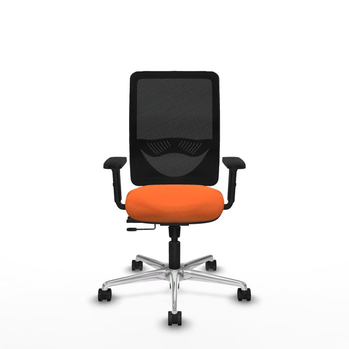 PIQUERAS Y CRESPO Silla de oficina Zulema Naranja y Negro PIQUERAS Y CRESPO Silla de oficina Zulema Naranja y Negro