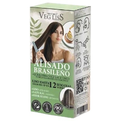 Veg Liss Vegan Brazilian Hair Straightening 120 Ml
