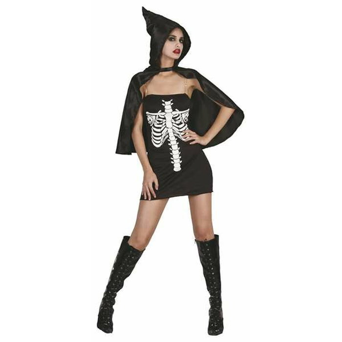 Creaciones Llopis Disfraz Adulto Skeleta Sexy Talla L
