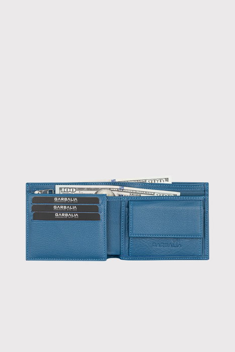Zoozie Bags Madrid - Petrol Blue Cartera de Piel para Hombre Color Azul Petróleo
