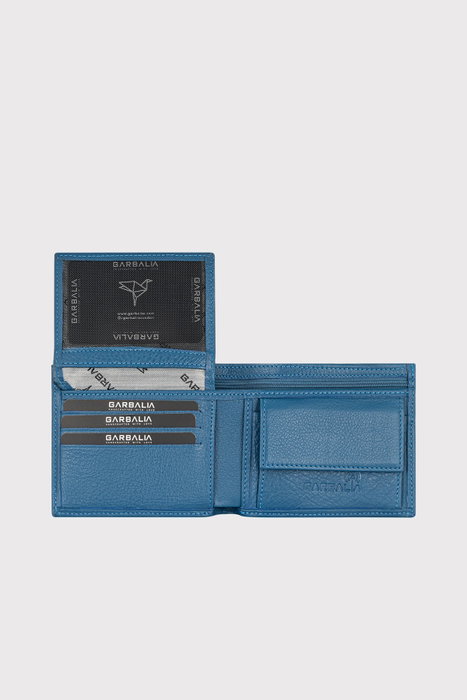 Zoozie Bags Madrid - Petrol Blue Cartera de Piel para Hombre Color Azul Petróleo