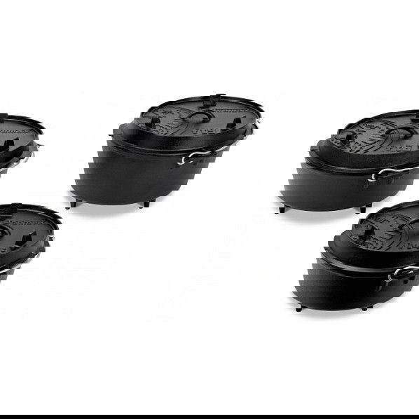 Petromax ft4.5 Feuertopf - Olla de hierro fundido, 3.5 L, color negro, con tapa, 186x270x310 mm