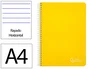 Liderpapel Cuaderno Espiral Witty A4 Tapa Dura Amarillo