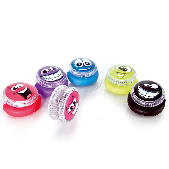 Jeux 2 momes Yoyó Luminoso Seche Pleure con Caras Divertidas y Soporte para Cinturón Jeux 2 momes Yoyó Luminoso Seche Pleure con Caras Divertidas y Soporte para Cinturón