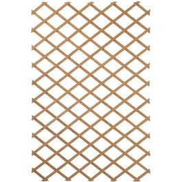 Nature Enrejado Extensible Madera Natural 100x300cm Marrón
