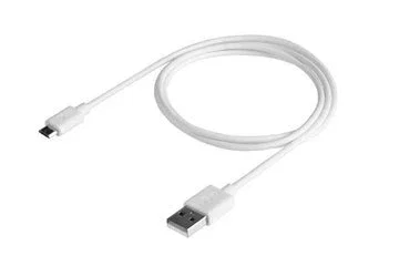 Xtorm CE001 Cable USB 2.0 USB-A a Micro-USB, 1 Metro, Blanco