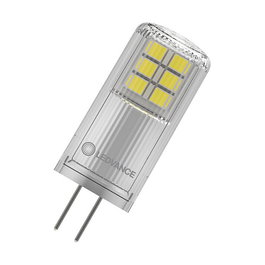 OSRAM LED PIN G4 2.2W 12V Bombilla Regulable, 300 lm, Blanco Cálido 2700K (827), para Iluminación de Bajo Voltaje