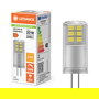 OSRAM LED PIN G4 2.2W 12V Bombilla Regulable, 300 lm, Blanco Cálido 2700K (827), para Iluminación de Bajo Voltaje
