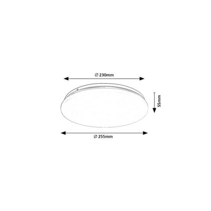 RABALUX Vendel Plafón LED 12W 1050Lm 3000K Blanco RABALUX Vendel Plafón LED 12W 1050Lm 3000K Blanco