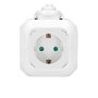 ORNO Alargadera de 1.4m con 4 tomas Schuko y 2 USB