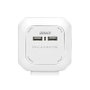 ORNO Alargadera de 1.4m con 4 tomas Schuko y 2 USB
