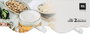 La Mediterranea Set de 2 Jarras Lahn de 540 cc en Cristal (12 Cajas)带来