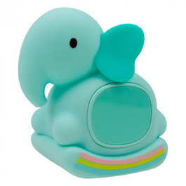 Mary´S Lámpara nocturna LED RGB elefante mecedora con despertador y ruido blanco
