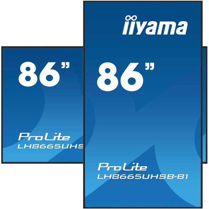 Iiyama LH8665UHSB-B1 Monitor de 86 pulg. 4K UHD IPS Android 11 Iiyama LH8665UHSB-B1 Monitor de 86 pulg. 4K UHD IPS Android 11