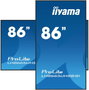 Iiyama LH8665UHSB-B1 Monitor de 86 pulg. 4K UHD IPS Android 11