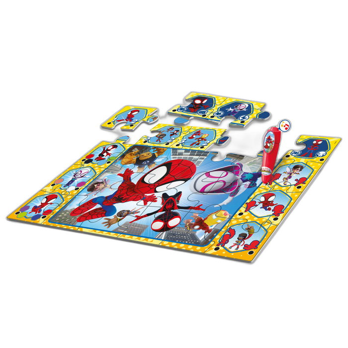 CLEMENTONI Puzzle Interactivo Spidey Marvel 24pzs