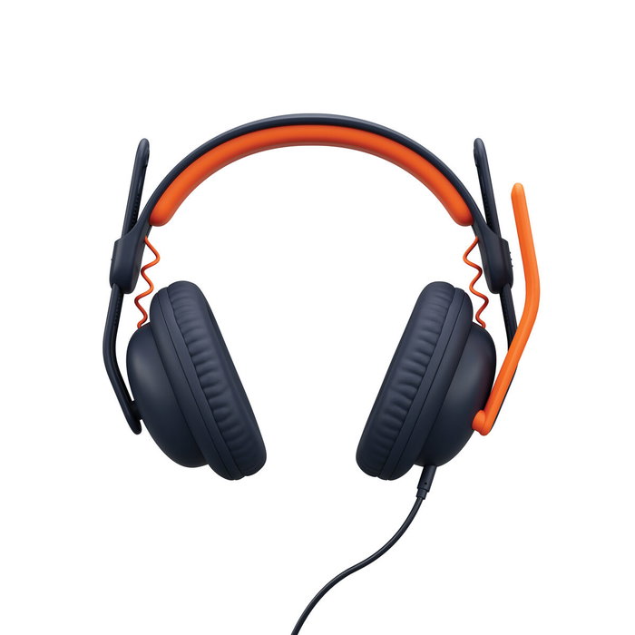 Logitech Zone Learn Auriculares de Diadema Azul y Naranja