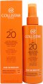 Collistar Perfect Tanning Moisturizing Milk SPF20 200ml Spray