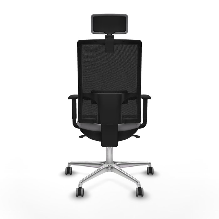 PIQUERAS Y CRESPO Silla de oficina Horna con mecanismo Sincro, Gris y Negro PIQUERAS Y CRESPO Silla de oficina Horna con mecanismo Sincro, Gris y Negro