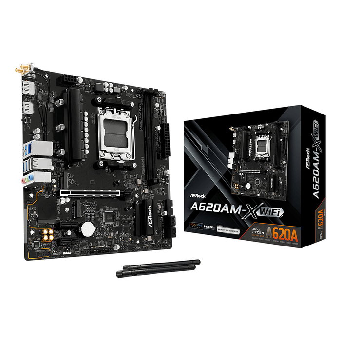 ASRock A620AM-X WiFi micro ATX ASRock A620AM-X WiFi micro ATX