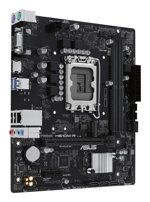 Asus PRIME H610M-R-SI Intel H610 LGA 1700 DDR5 micro ATX Asus PRIME H610M-R-SI Intel H610 LGA 1700 DDR5 micro ATX