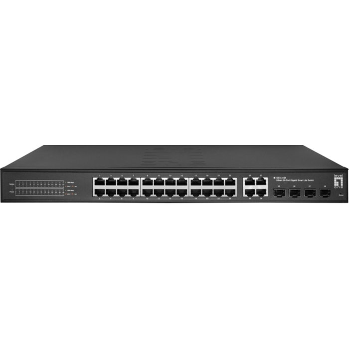 Level One GES-2128 Hilbert 28 Puertos Gigabit Smart Lite Level One GES-2128 Hilbert 28 Puertos Gigabit Smart Lite