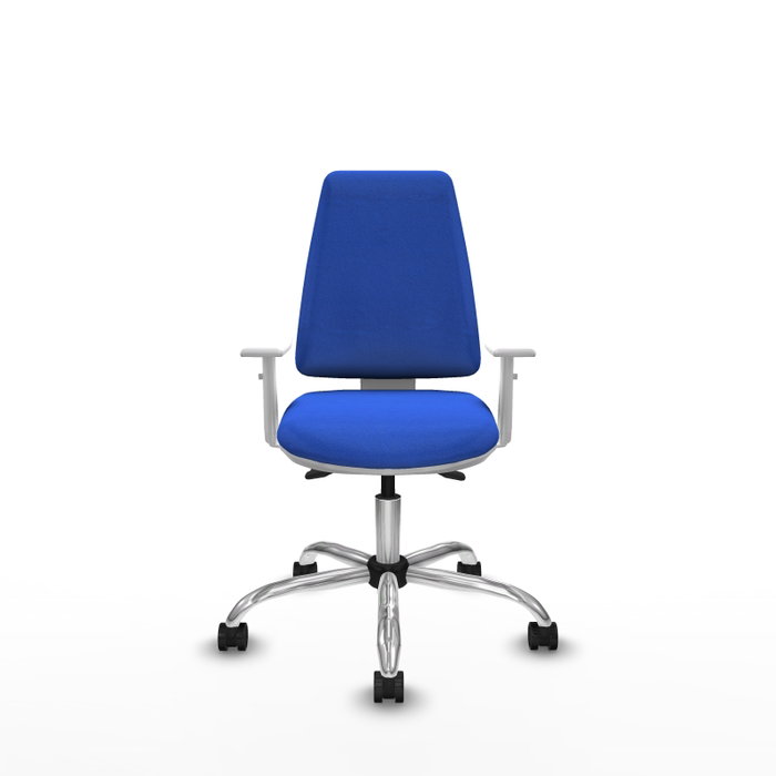 PIQUERAS Y CRESPO Silla de oficina Elche con mecanismo Asincro, Azul PIQUERAS Y CRESPO Silla de oficina Elche con mecanismo Asincro, Azul
