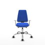 PIQUERAS Y CRESPO Silla de oficina Elche con mecanismo Asincro, Azul