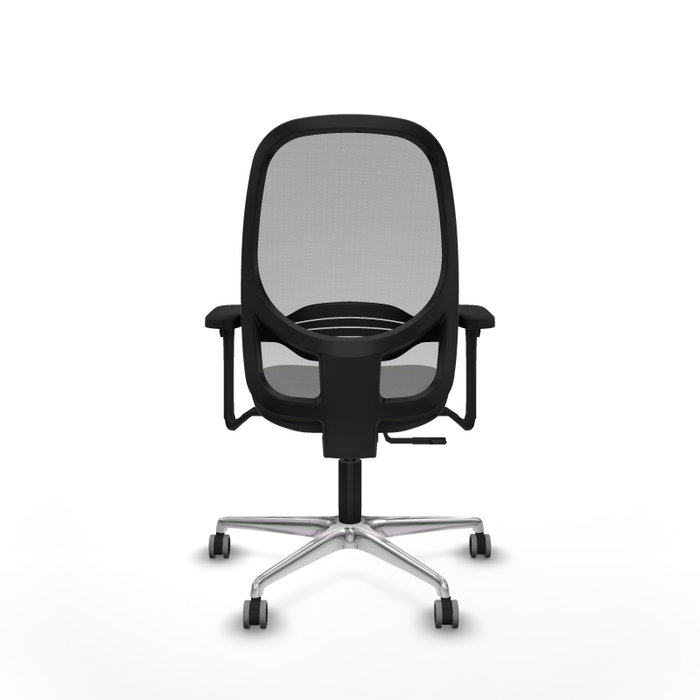 PIQUERAS Y CRESPO Silla de oficina Cilanco con mecanismo Sincro, Tela Negra y Malla Gris PIQUERAS Y CRESPO Silla de oficina Cilanco con mecanismo Sincro, Tela Negra y Malla Gris