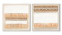 DKD Home Decor Cuadro Lienzo MDF Boho 2 Surtido