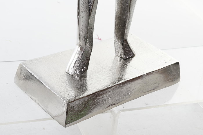 DKD Home Decor Figura de Aluminio 23x13x62 cm, Pack de 2 (Surtido)