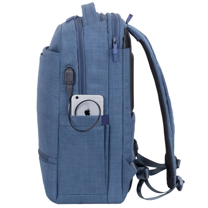 Rivacase 8365 Biscayne Mochila para Portátil 17.3 Pulgadas Azul