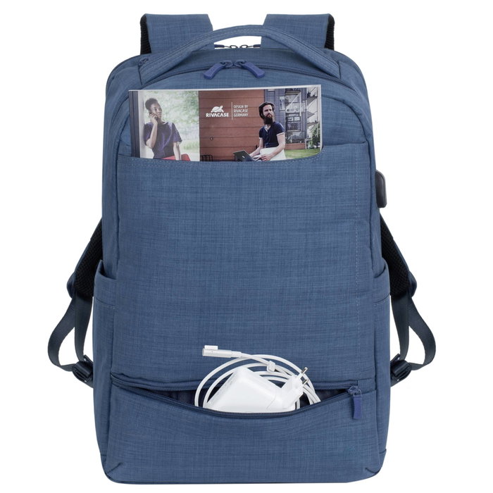 Rivacase 8365 Biscayne Mochila para Portátil 17.3 Pulgadas Azul